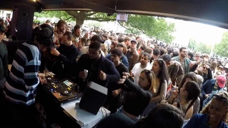 tibitrap djing with SACODE at KDK 2025